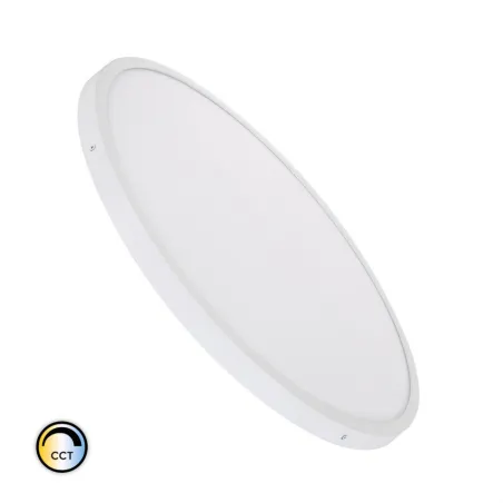 Applique plafonnier 30w led rond blanc 40cm cct -3000k-4000k-6000k