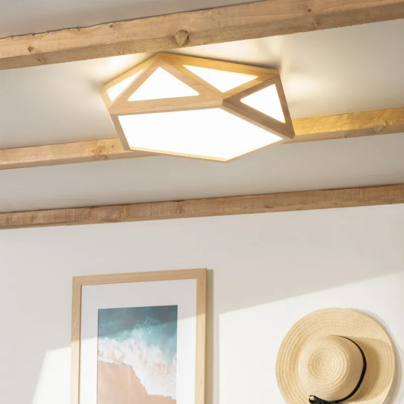 plafonnier-led-20w-cct-42cm-3000k-4000k-6000k-bois-