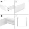 Cadre SAILLIE BLANC PANNEAUX LED DALLE LED PRO 30x30cm