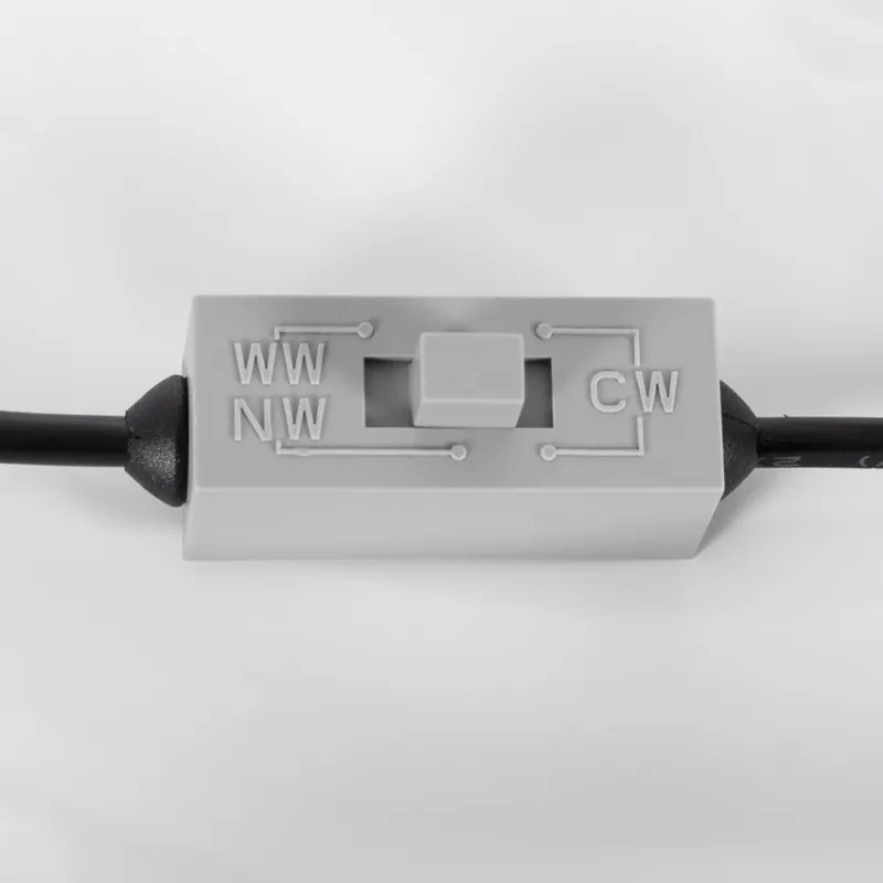 Applique plafonnier 6w led carré blanc 11cm cct -3000k-4000k-6000k