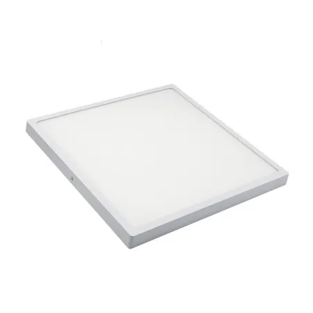 Applique plafonnier 18w led carré blanc 20cm cct -3000k-4000k-6000k