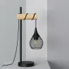 Lampe a poser table wifi variateur intensité culot e27 blanc ou noir