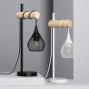 Lampe a poser table wifi variateur intensité culot e27 blanc ou noir