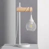 Lampe a poser table wifi variateur intensité culot e27 blanc ou noir