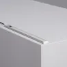 Réglette led 50cm-24v-5w-4000k-600 lumens-interrupteur sans contact-dressing-meuble cuisine