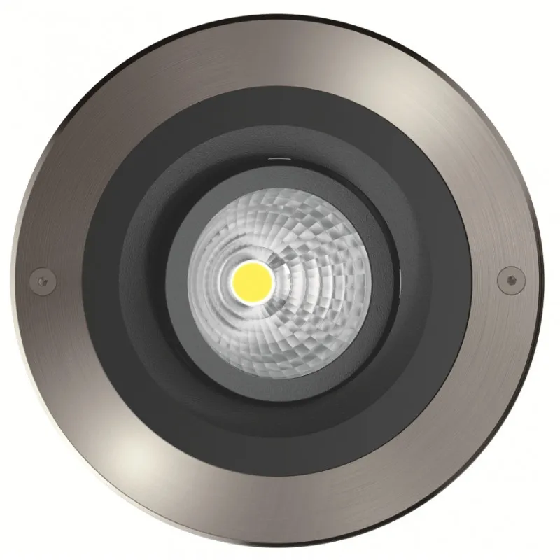 Encastré de sol orientable 15W led-ip67-950 lumens 3000k