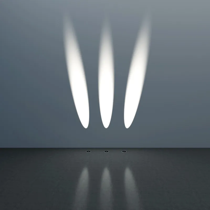 Encastré de sol orientable 15W led-ip67-950 lumens 3000k