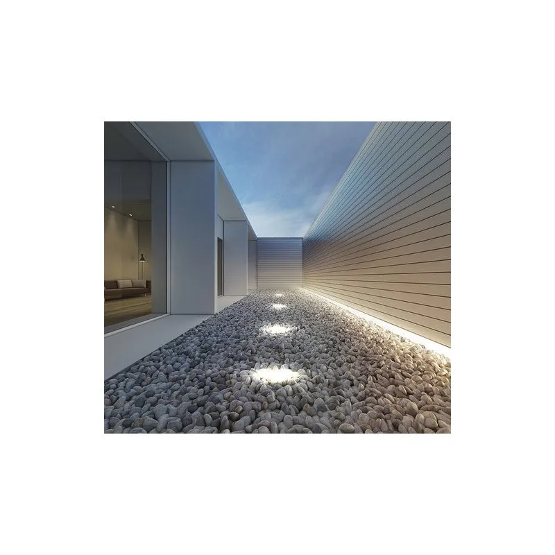Encastré de sol orientable 15W led-ip67-950 lumens 3000k