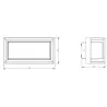 Applique murale extérieure IP65 gris anthracite 220v CULOT E27