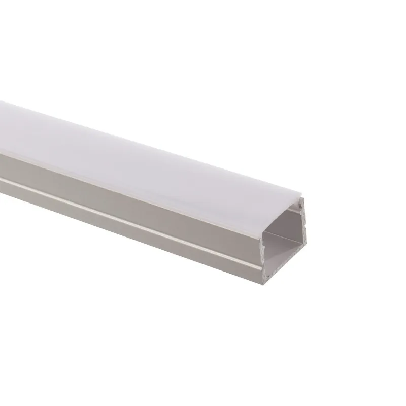 1m profilé aluminium au métre pour ruban led 220v monochrome