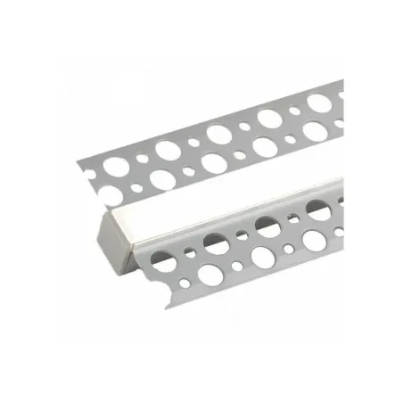 1m profilé encastrable placoplâtre aluminium au mètre pour ruban led 15mm