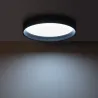 Plafonnier led 30w cct-55cm-3000k-4000k-6000k métal noir