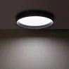 Plafonnier led 30w cct-55cm-3000k-4000k-6000k métal noir