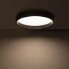 Plafonnier led 30w cct-55cm-3000k-4000k-6000k métal noir