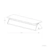 applique-led-noire-eclairage-haut-et-bas-ajustable-clapet-10w-160-lumens-3000k