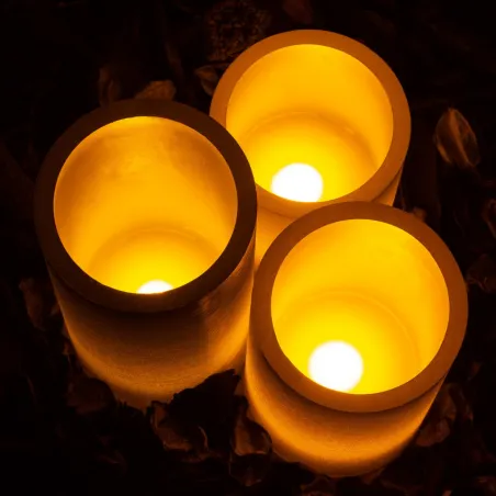 kit-de-3-bougies-argent-a-led-a-piles-flamme-blanc-chaud