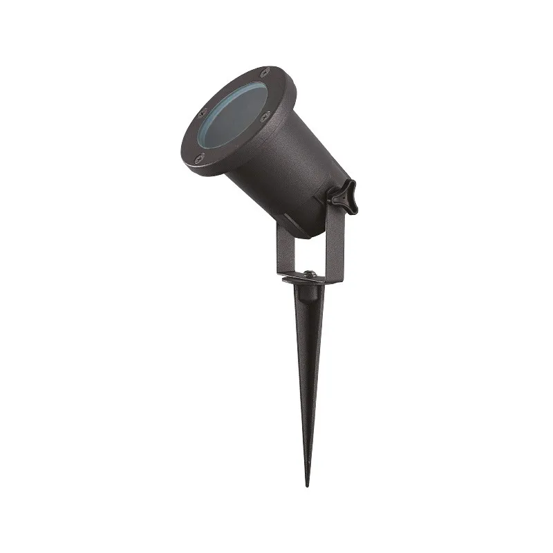 PROJECTEUR PIQUET LED   12 V 1X GU5.3 NOIR IP65