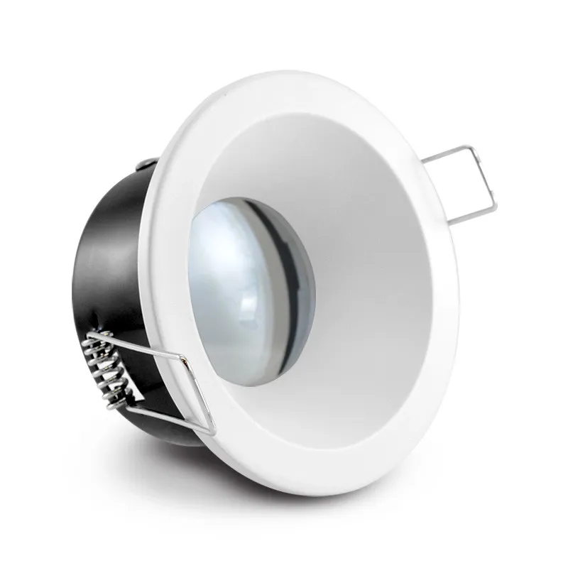 SUPPORT DE SPOT BBC  ROND BLANC FIXE BASSE LUMINANCE 85 mm