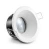 SUPPORT DE SPOT BBC  ROND BLANC FIXE BASSE LUMINANCE 85 mm