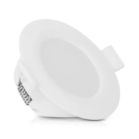 LED PLAFOND  DIAM 85 8 W  6000 K PC BLANC