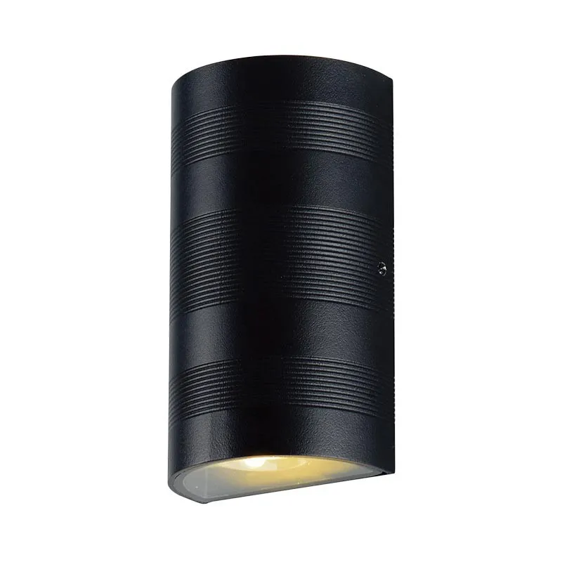 APPLIQUE MURALE LED 2X5 W CYLINDRIQUE 4000K GRIS ANTHRACITE IP54