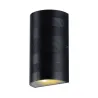 APPLIQUE MURALE LED 2X5 W CYLINDRIQUE 4000K GRIS ANTHRACITE IP54