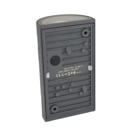 APPLIQUE MURALE LED 2X5 W CYLINDRIQUE 4000K GRIS ANTHRACITE IP54