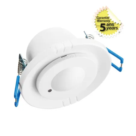 DETECTEUR DE MOUVEMENT RADIO  FREQUENCE LED ENCASTRABLE 360deg