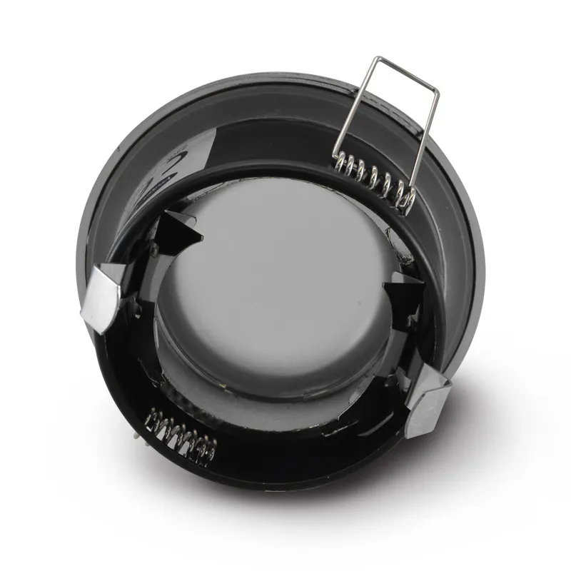 SUPPORT DE SPOT BBC  ROND ETAIN BROSSE ETANCHE  IP 65  82mm