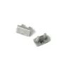 TERMINAISON PROFILE LED FIN GRIS PACK DE 2