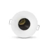 SUPPORT DE SPOT BBC  ROND BLANC  FIXE IP65 basse luminance