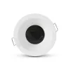 SUPPORT DE SPOT BBC  ROND BLANC  FIXE IP65 basse luminance