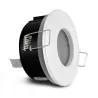 SUPPORT DE SPOT BBC  ROND BLANC ETANCHE  IP 65  82mm