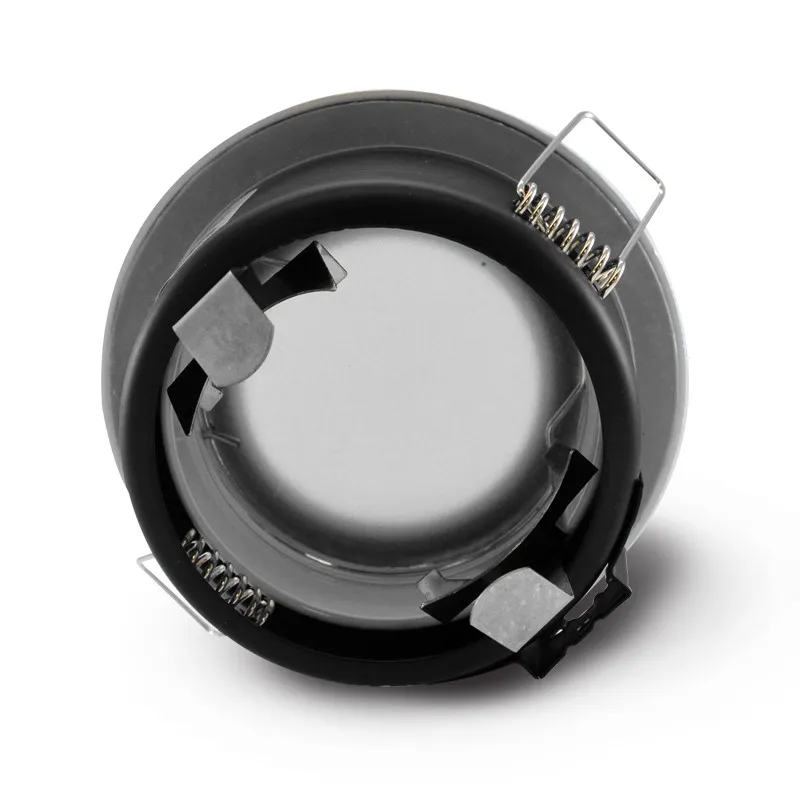 SUPPORT DE SPOT BBC  ROND BLANC ETANCHE  IP 65  82mm