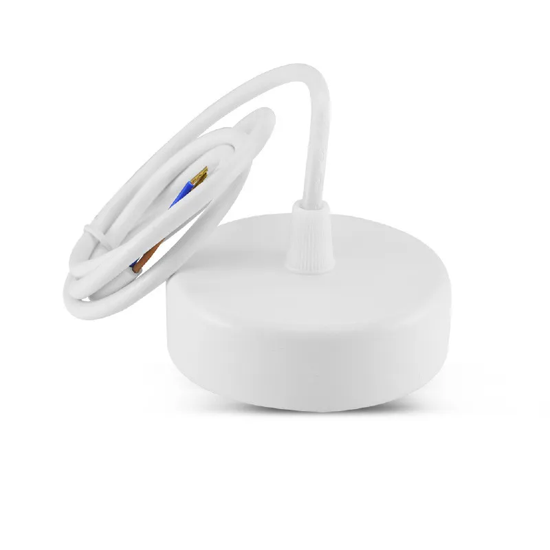 PATERE AVEC CABLE SUSPENSION SPOT SAILLIE GU10 CYLINDRE BLANC