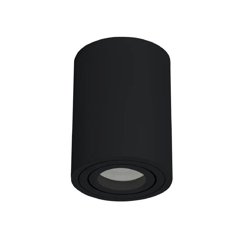 SPOT SAILLIE GU10 CYLINDRE NOIR