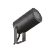 PROJECTEUR PIQUET LED 230 V 1 X GU10 NOIR IP65 SLIM