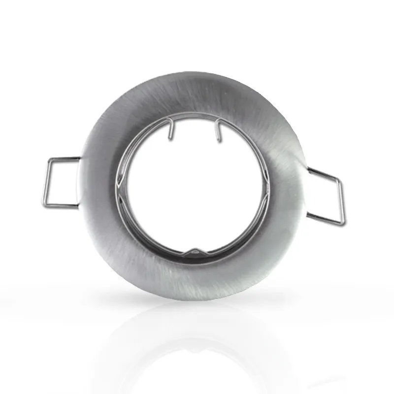 SUPPORT DE SPOT ROND ARGENT 77 mm