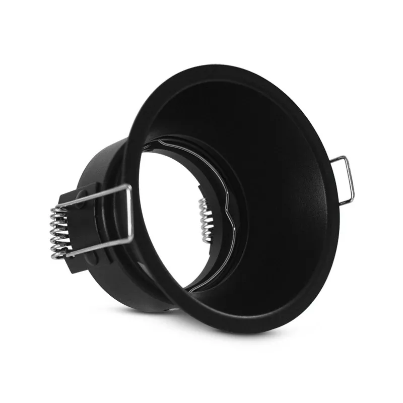 SUPPORT DE SPOT ROND NOIR ROTATIF BASSE LUMINANCE 82mm