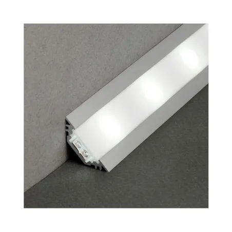 PROFILE LED ANGLE 45 1000MM ANODISE x10