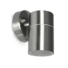APPLIQUE MURAL LED 230 V 1 X GU10 IP54 CYLINDRIQUE INOX 304