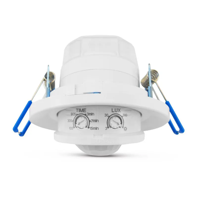 DETECTEUR DE MOUVEMENT INFRA  ROUGE  LED ENCASTRABLE 360deg