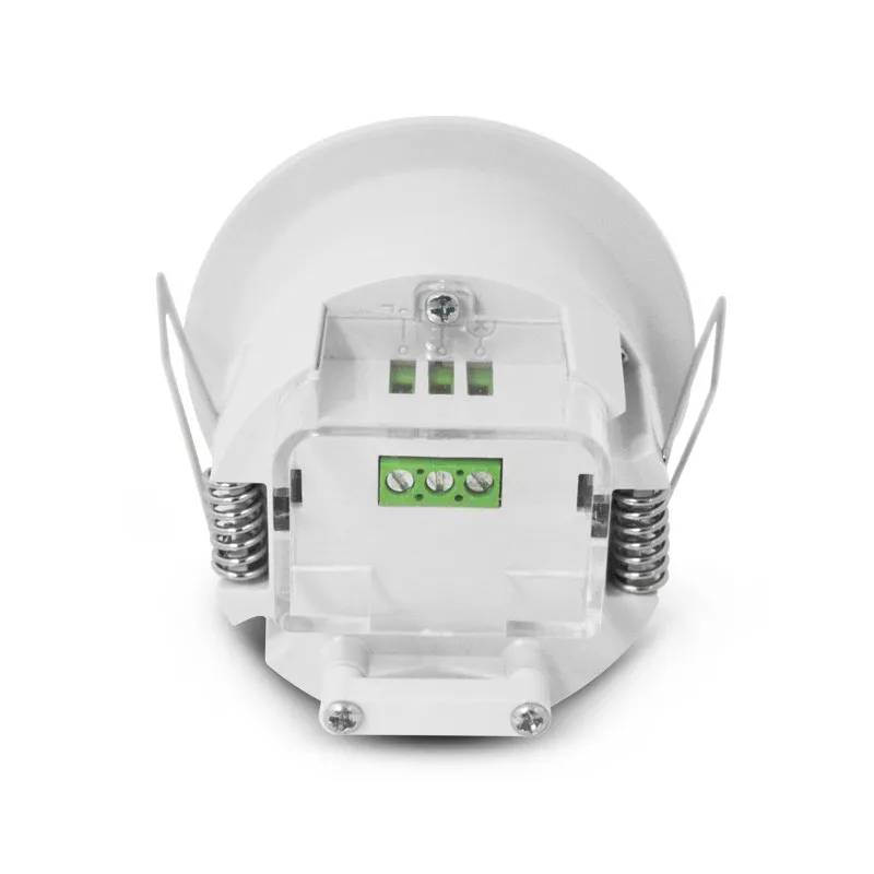 DETECTEUR DE MOUVEMENT IR ENCASTRABLE IP54 360deg ROND 600 W BBC