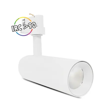 SPOT LED SUR RAIL 15 W BLANC CCT IP20