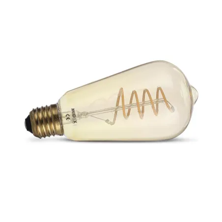 LED FIL COB ST64 E27 4 W 2700 K GOLDEN BOITE SPIRALE