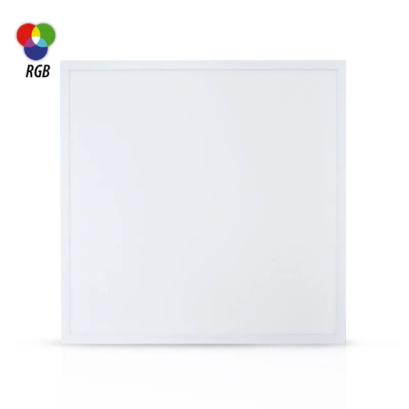 LED PLAFOND 595 X 595 36W BLANC RGB + TELECOMMANDE