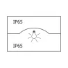LED PLAFOND  595 X 595  36 W BLANC  4000 K  3600 LUM IP65