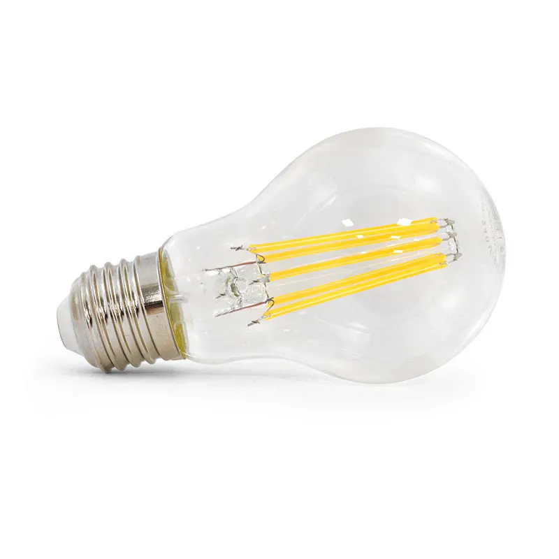 Ampoule filament LED BULB E27 8W 4000K verre CLAIR