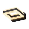 APPLIQUE MURALE LED 12 W CARRE 4000K GRIS ANTHRACITE IP54