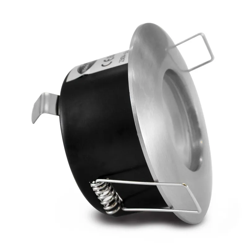 SUPPORT DE SPOT BBC  ROND ALUMINIUM  ETANCHE  IP 65  82mm
